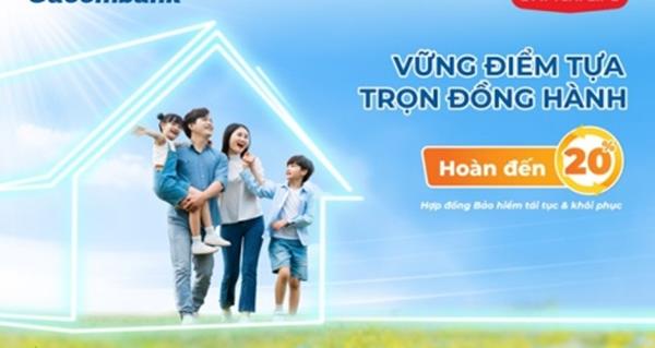 Sacombank dành hơn 5 tỷ đồng hoàn phí cho khách hàng bảo hiểm