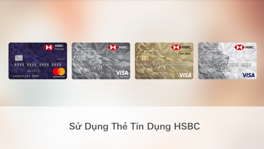 Thẻ tín dụng HSBC xét duyệt nhanh chóng đơn giản cho mọi khách hàng