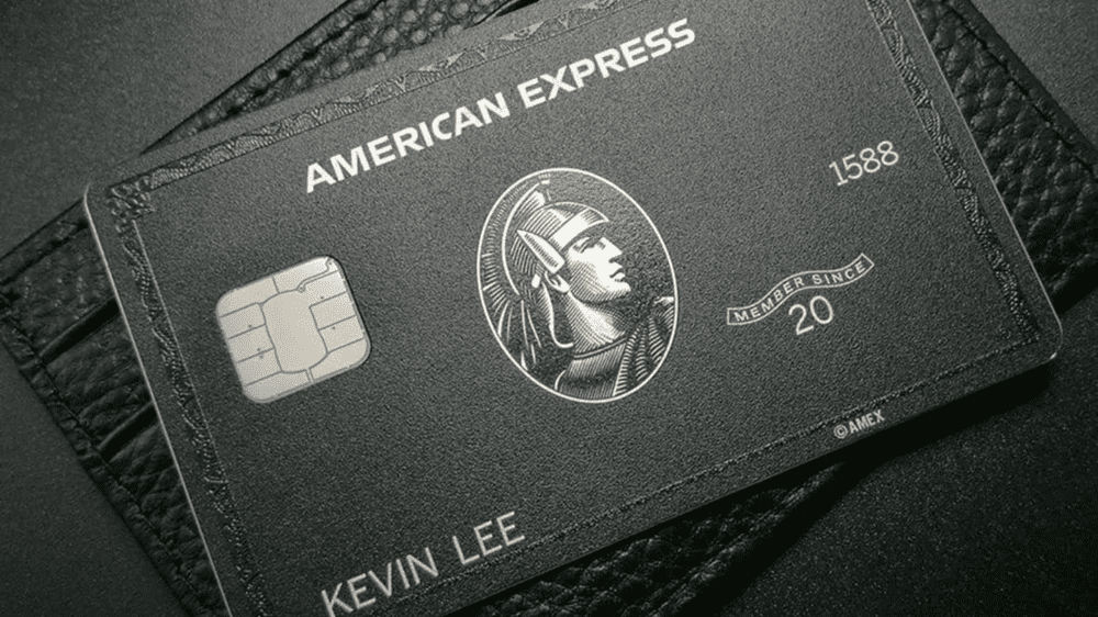 Thẻ Centurion của American Express (Nguồn: Internet)