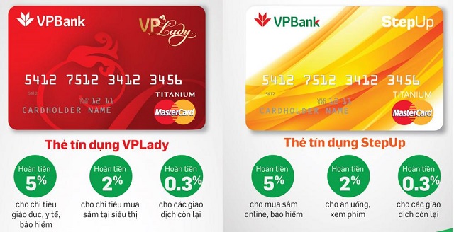 Lợi ích khổng lồ đến từ thẻ tín dụng của ngân hàng VPBank